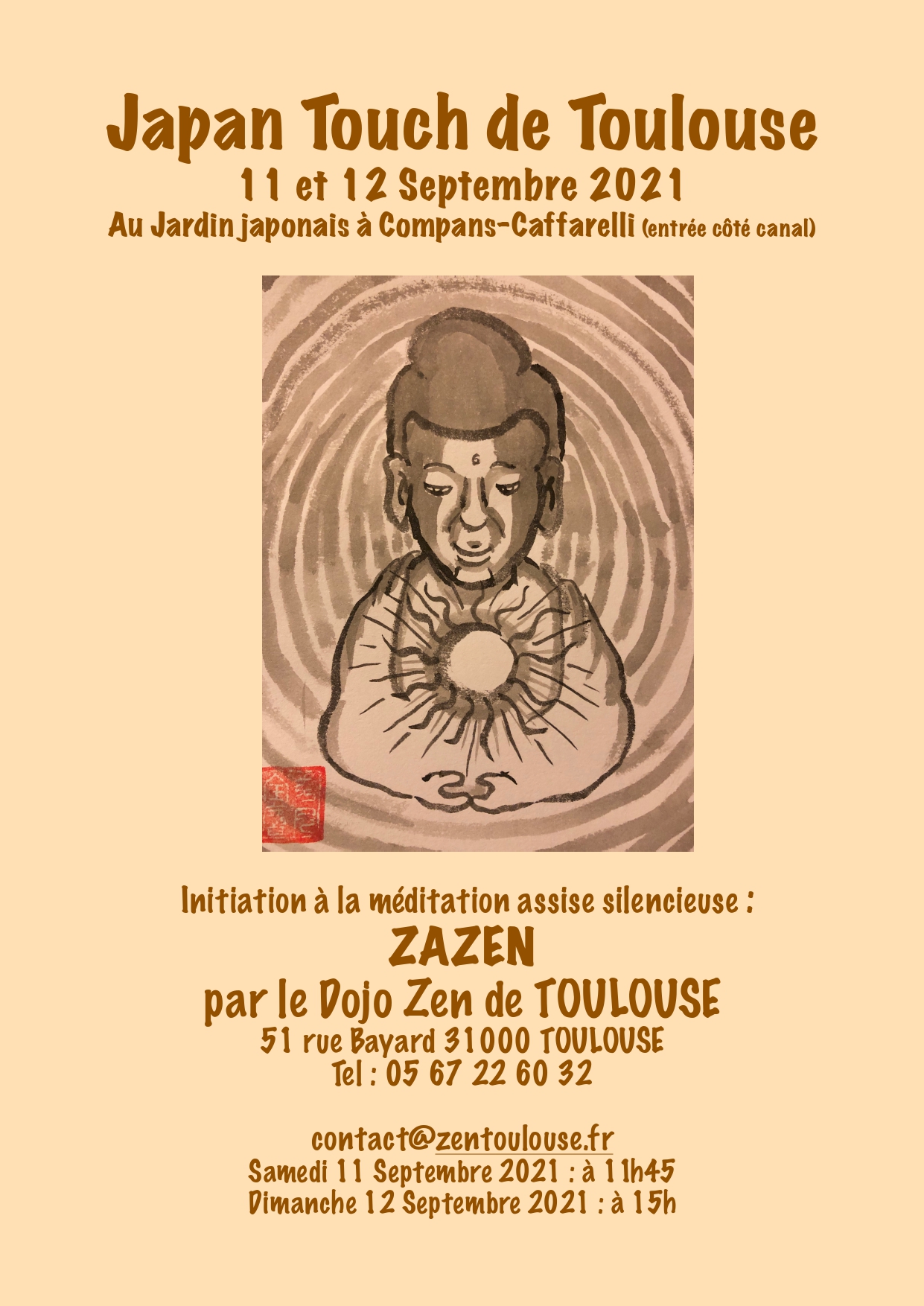 japan touch initiation zazen