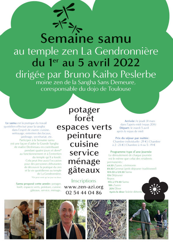 Semaine Samu La Gendronnière