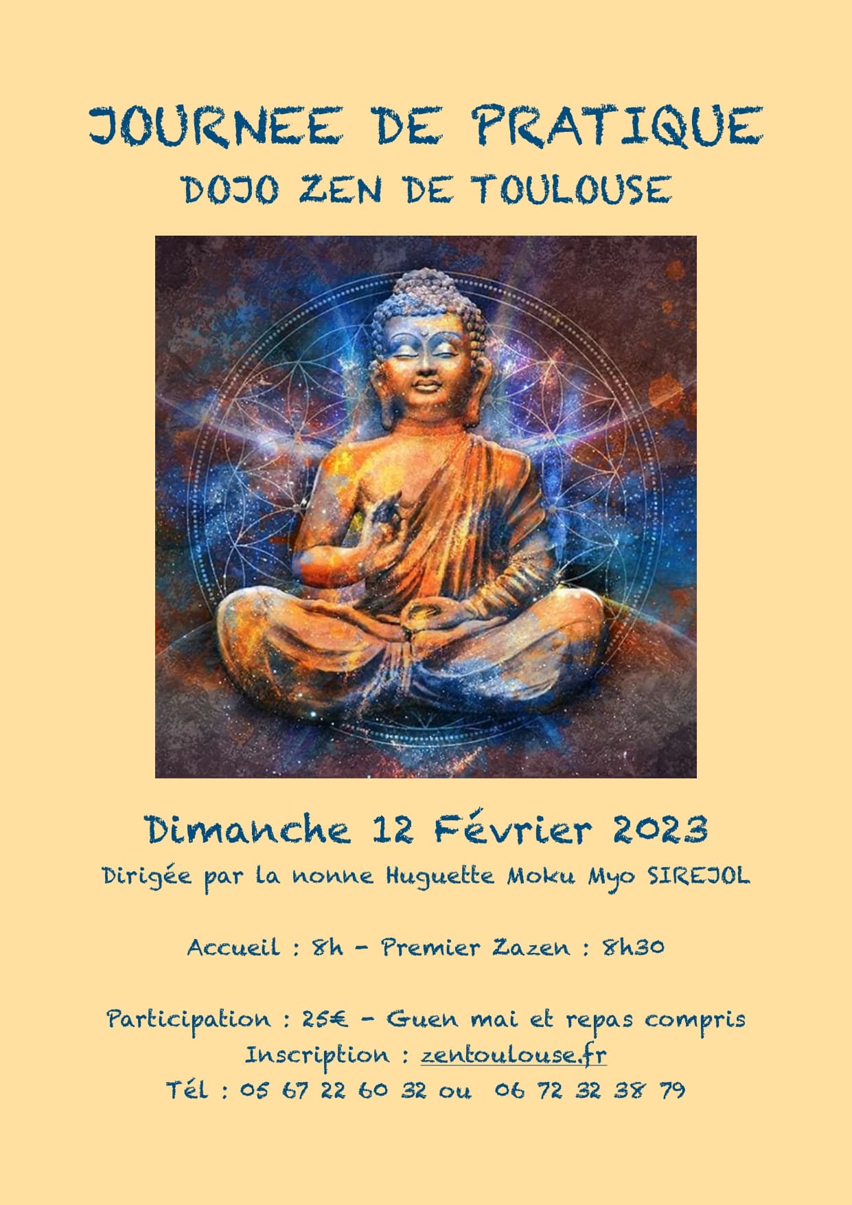 Huguette Moku Myo Sirejol dojo de Toulouse