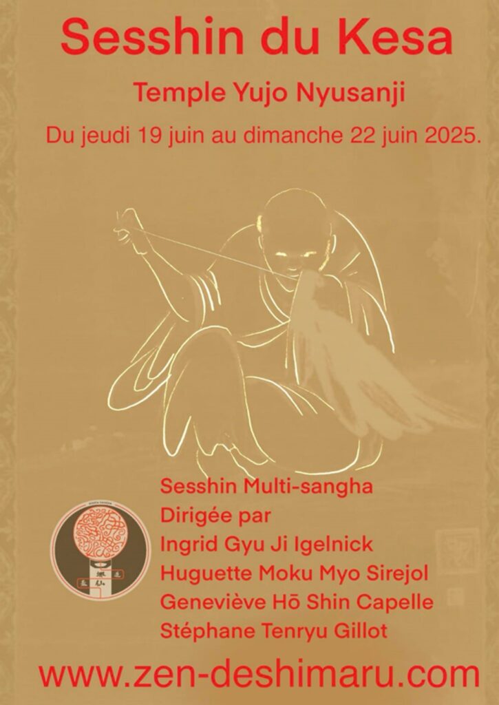 COUTURE DU KESA Sesshin multi-sangha au temple zen du Caroux